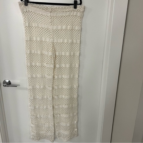 Crochet Coverup Pants Medium - Picture 1 of 3